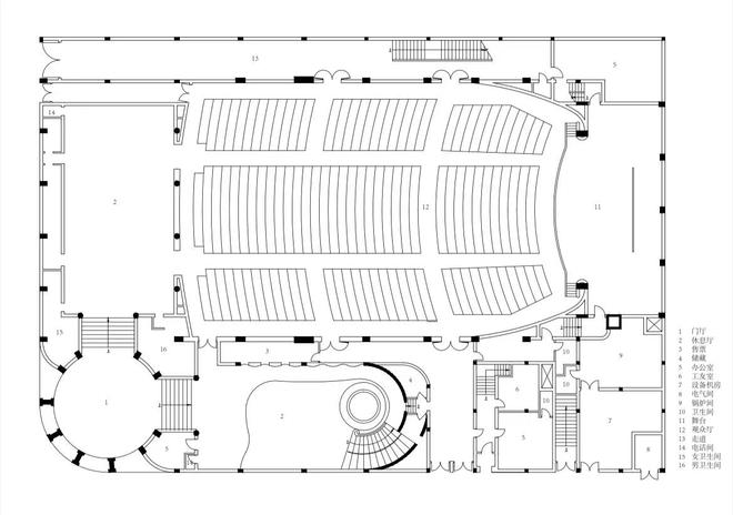 亿博电竞 亿博电竞官方网站建筑可阅读 美琪大戏院：跨越八十载的现代设计(图4)